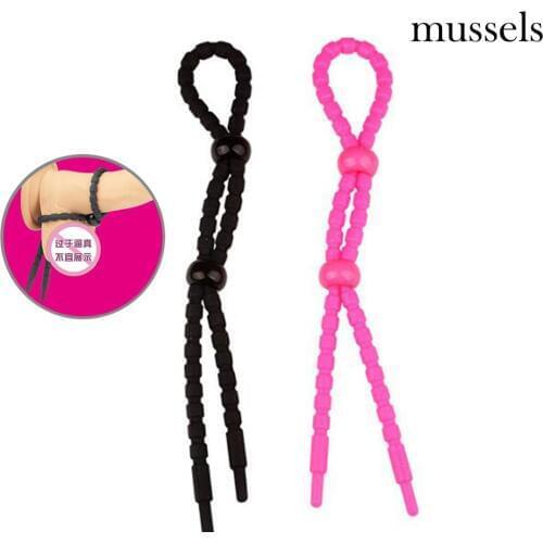 Male Adjustable Penis Ring Delay Premature Ejaculation Silicone Lock Ring Sex Toys Time Delay Cock Ring Erection for Men Couple