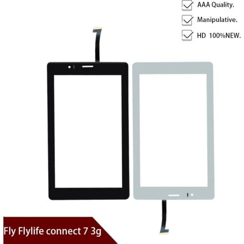 Free shipping DRFPC208T Fly FlyLife Connect 7 3G touch Screen Panel Digitizer Glass Sensor C109188A1 DRFPC208T-V4.0