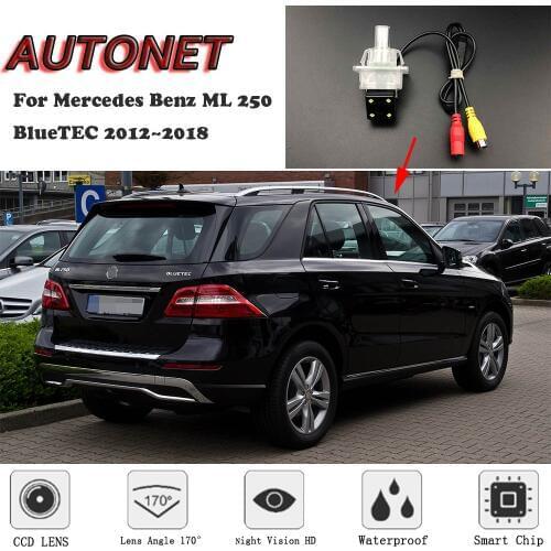 AUTONET Backup Rear View camera For Mercedes Benz ML 250 BlueTEC 2012 2013 2014 2015 2016 2018 Night Vision/license plate camera