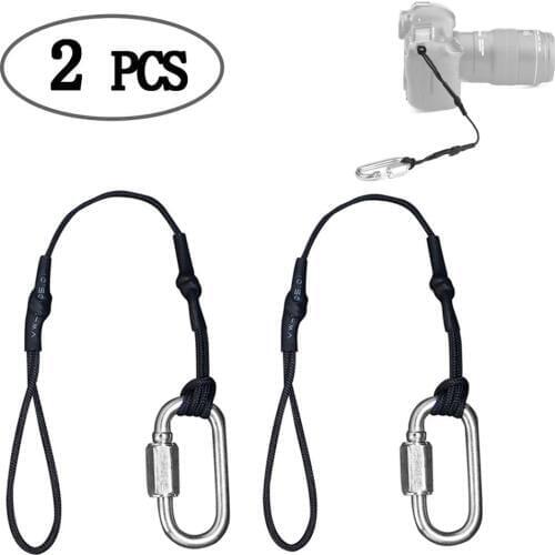 Camera Safety Tether Strap for DSLR and Mirrorless Professional Cameras Sling Camera Straps,2 Pack