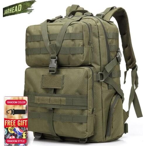 New 50L Camouflage Backpack Men Military Tactical Bags Army Assault Molle backpack Camping Hunting Waterproof Rucksack