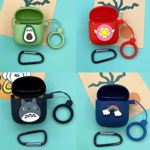 Cute Soft Silicone Cover for JBL TUNE 225TWS / T220TWS Case Bluetooth Earphone Case for TUNE 220TWS Case Earphone Headphone Box