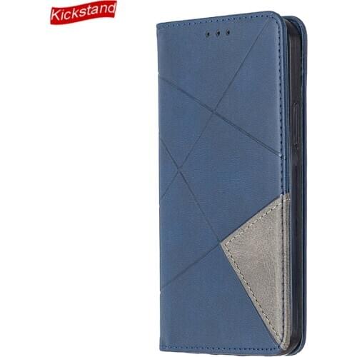 Slim Splice Casing for OPPO Reno 4 5G 3 Pro Case Luxury Leather Flip for OPPO Find X2 NEO X2Lite Stand Businessman Style Cover