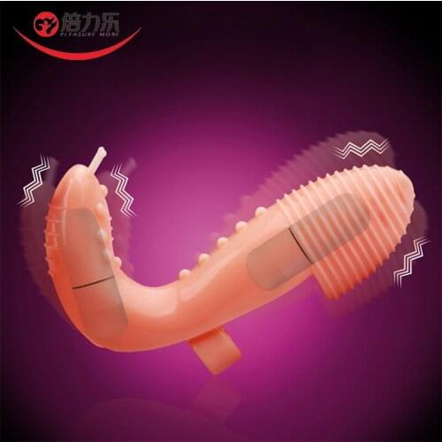 Dancer Vibrating Finger Sleeve G-Spot Vibrator Vagina Clitoris Massage Stimulator Adult Sex Toys For Women Lesbian Sex Shop