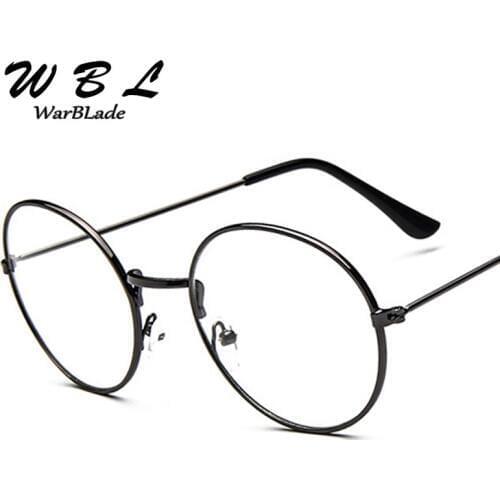 WarBLade High QualityFashion Glasses Frame Men Women Vintage Decorative Frames Clear Lenses Round Glass Frame Retro 2018