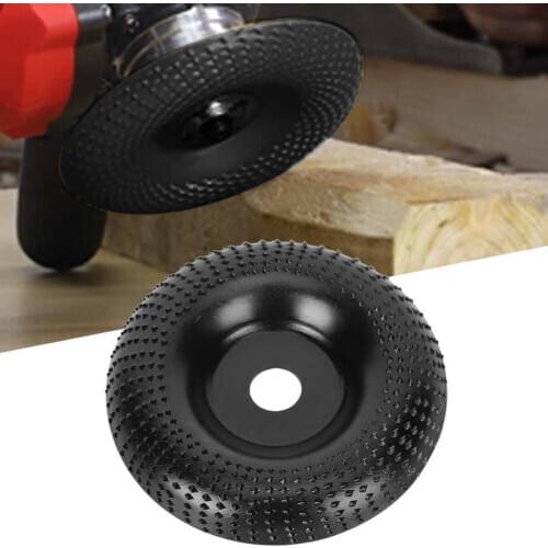 105mm Wood Angle Steel Arc Carving Shaping Disc Woodwork Grinding Tool For Angle Grinder Wheel Black Angle Grinder Parts