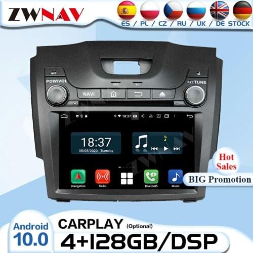 2 Din Android Radio Receiver For Chevrolet S10 TRAILBLAZER Holden ISUZU D-MAX Colorado 2013 Car Audio Stereo Video GPS Head Unit