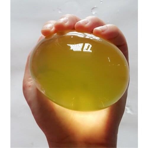 5 PCS/Bag Hydrogel Pearl Shaped Crystal Soil Water Beads Gel Ball For Flower/Weeding Mud Growing Balls Bedroom Desktop Decor