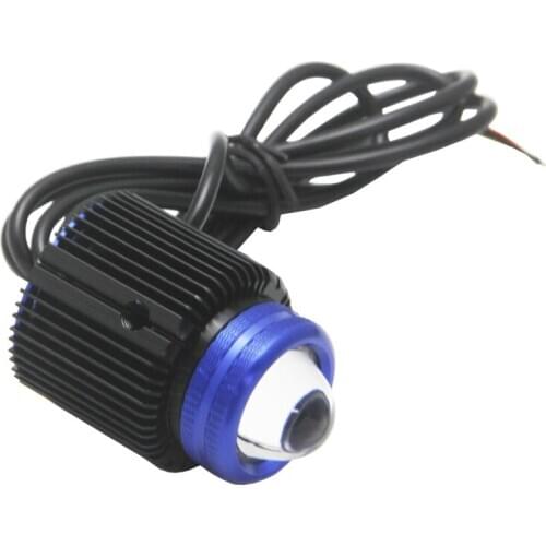 Bedehon Car Accessories 2 PCS Fog Lamp Auxiliary Lighting Bulb Blue Fog Lights Led Auto-Goods For audi a4 b8, peugeot 206