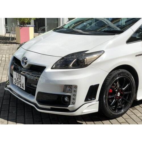 Prius Carbon fiber CAR BUMPERS Fit For Toyota Prius Toms PP BODY KIT SPOILERS TRUNK LIP