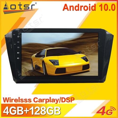 Android Car Multimedia Stereo Player For Volkswagen VW Magotan 2016-2019 Tape Radio Recorder Video GPS Navi Head Unit 2Din 2 Din