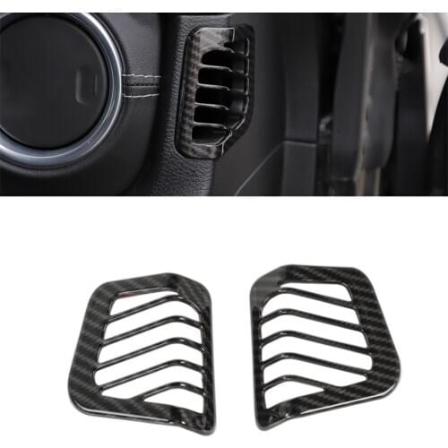 Car Dashboard Side Air Outlet Decoration Trim For Jeep Wrangler JL 2018 2019 2020 2021 Gladiator JT Car Interior Accessories