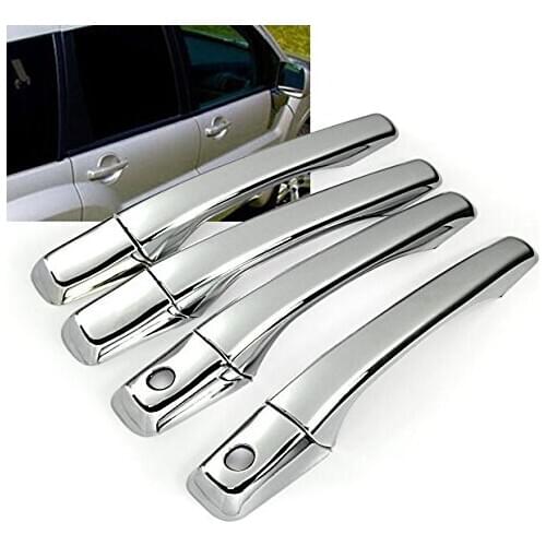 Chrome Side Door Handle Covers Trims for 2004 - 2009 Mitsubishi Endeavor 2003 - 2008 Grandis 2004 - 2009 Galant / Grunder