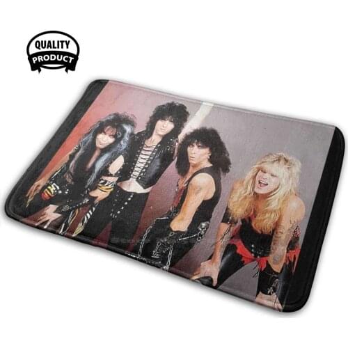 Eighties Band Soft Interesting Room Goods Rug Carpet Guitar Blacky Blood Bob Seger Brave Buddies Bugs Cartoon Metal Logo Metal