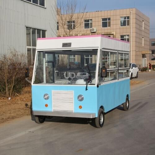 Fast Food Kiosk Retro Car Hot Dog Cart Ice Cream Taco Truck Pizza Kitchen Mobile Vintage Food Van