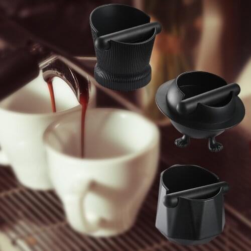 Coffee Knock Box Removable Knock Bar and Non-Slip Base Shock-Absorbent Durable Barista Style Espresso Knock Box Kitchen Supplies
