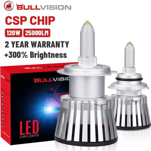 Moto H9 Led High Power Bulb Turbo Led 360 H7 Hb3 Hb4 H8 H11 Diode Bulb For Long Beam Headlights Super 9005 9006 Ice Lamp 25000Lm