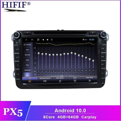 PX5 Android 10 multimedia DVD For SEAT Leon Altea Alhambra Toledo GOLF 5 GOLF 6 POLO PASSAT B6 Octavia Fabia Rapid Yeti Superb
