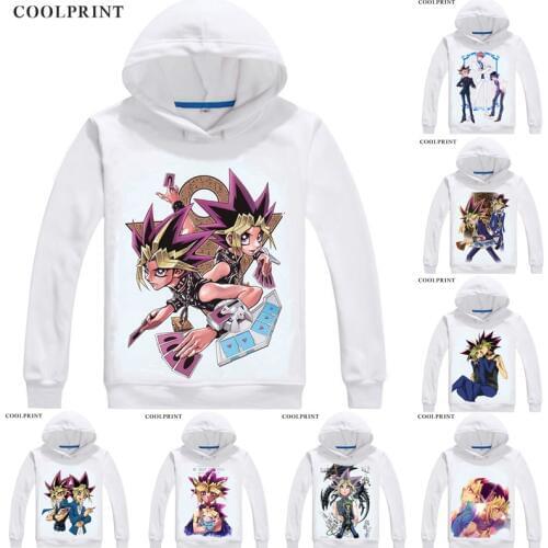 Mutou Yuugi Muto Yugi Mens Hoodies Duel Monsters Yuu Gi Ou Yu-Gi-Oh King of Games Sweatshirt Streetwear Anime Hoodie Long Hooded