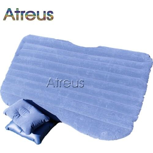 Car Inflatable Bed Back Seat Cover For Ford Focus 2 3 Peugeot 207 307 408 Mazda 2 3 6 Hyundai solaris accent i30 Accessories