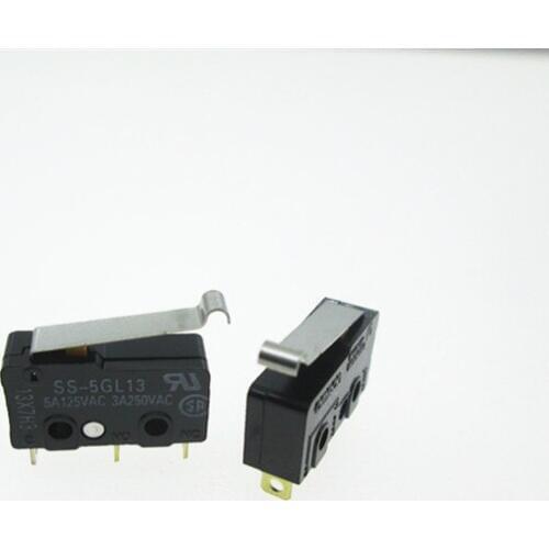 NEW SS-5GL13 SS-5GL SS5GL13 SS-5 SS5GL 0.49N Micro switch Travel switch DIP3 Free shipping