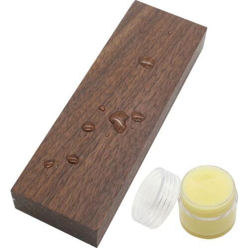 20g Organic Natural Pure Wax Paste Wood Polishing Furniture Floor Surface Finishing Leather Maintenance Household Accessory 4XFD