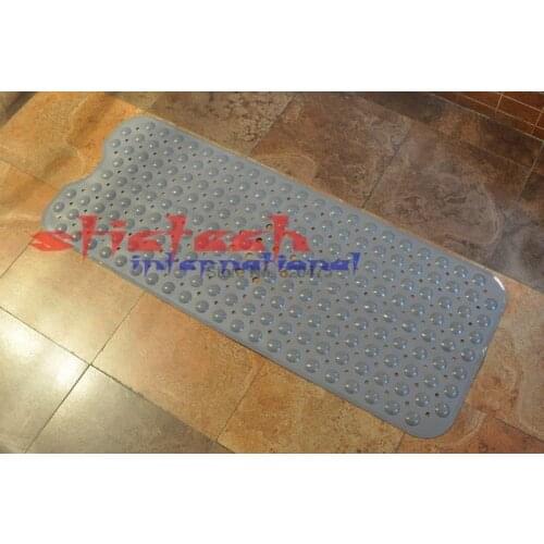 By dhl 10pcs 40*100cm PVC Large Bathtub non-slip bath mats with suction cups Family necessities
