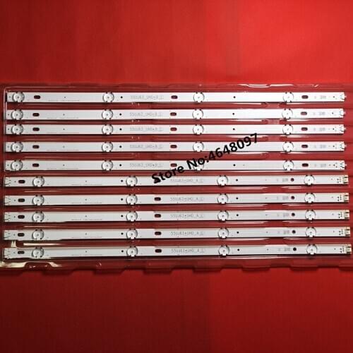 Origianl and newLED backlight strip for 55inch LG55LG63CJ-CA 55UJ63-UHD-A 55UJ63-UHD-B LG Innotek 17Y 55inch-B 55inch NC550DGG