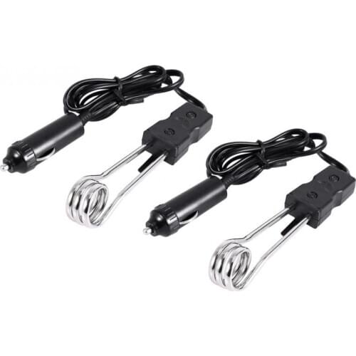 Portable 12V/24V Electric Car Boiled Immersion Water Heater Traveling Camping Picnic New