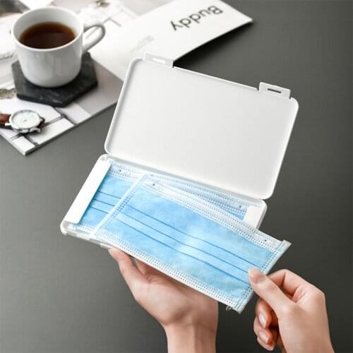 Mask box dust proof and moisture-proof portable mask box note holder household daily necessities portable storage box