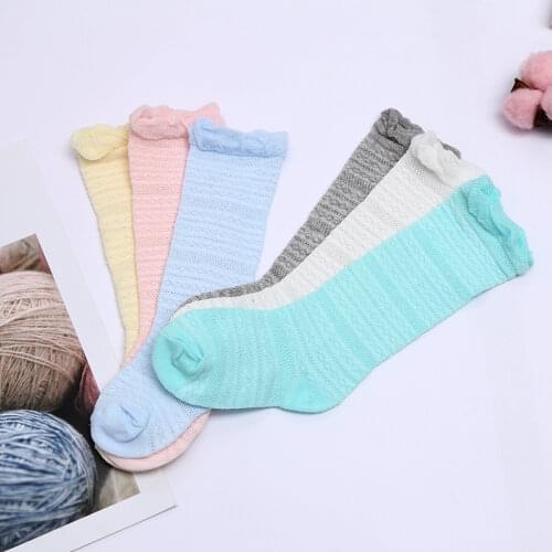 Clearance!Newborn Toddler Baby Soft Mesh Socks Anti-Mosquito Legs Knee High Long Infant Boys Girls Unisex Socks Cheap Stuff 0-3Y