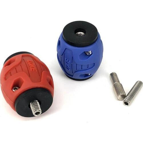 1Pc Archery Compound Bow Stabilizer Balance Bar Rod End Damper Rubber Sliencer Colorful Bow Reduce Noice