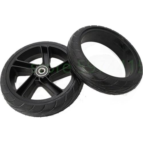 8 inch Practical Back Wheel tire Durable solid Tyre alloy wheel hub for Xiaomi Ninebot ES1 ES2 ES4 Electric Scooter