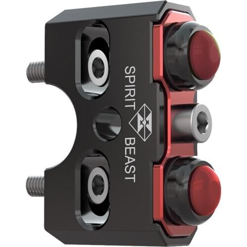 Universal Aluminum Alloy Motorcycle Double Self-locking Switch Lights Switch for 22mm Diameter Handlebar replacement accessories