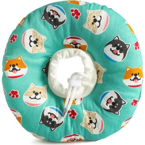 Pet Protective Collars Donut Neck Cone Anti licking /Biting Ring for Dog Cat Soft Pets Kitty Puppy Recovery Collar Adjustable