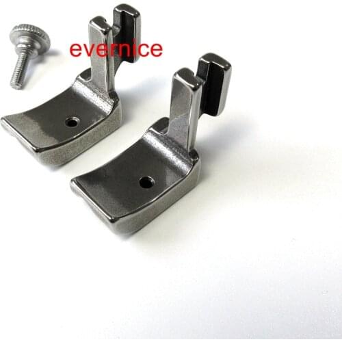 2 Left Welting Piping Cording Foot for JUKI DDL-555 8500 8700 Brother Singer