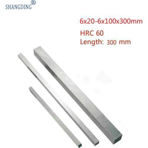 6x20-6x100x300mm White Steel Knife Bar High Speed Turning Contain HRC60 HSS Direct Selling machine tools accessories