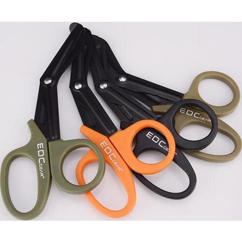 EMT Tactical gauze trauma bandage IFAK rescue scissor survive emergency first aid Shear outdoor medical Paramedic doctor Nurse