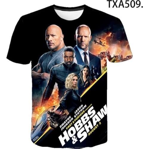 Summer Boy Girl Kids Fast & Furious Fashion Streetwear Men Women Children 3D Printed T Shirt Short SleeveCasual Cool Tops Tee