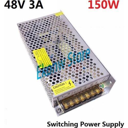 150W 48V 3A Switching Power Supply Factory Outlet SMPS Driver AC110-220V DC48V Transformer for LED Strip Light Module Display