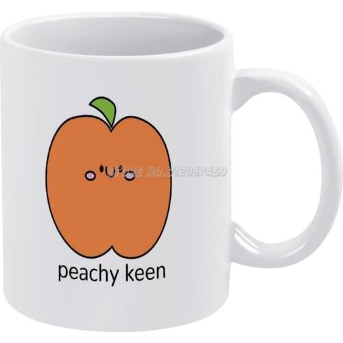 Coffee Mugs Ceramic Personalized Mugs 11 Oz White Mug Tea Milk Cup Drinkware Travel Mug Fruit Cartoon Cute