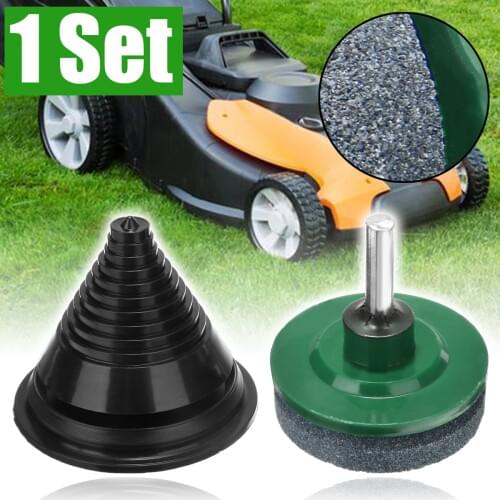 Mower Blade Balancer Metal Sharpener Lawn Mower Grinding Rotary Tough Sharpener Garden Care Tools
