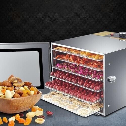 Small Fruit Dryer Household Food Dried Fruit Machine Commercial Fruit and Vegetable Pet Soybean Beef Jerky