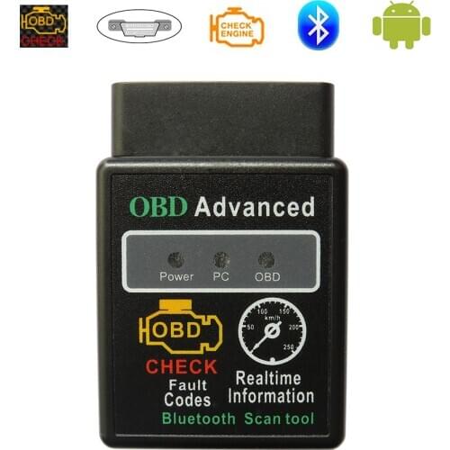 Best OBD2 Scanner ELM327 Bluetooth V1.5 Car Diagnostic Tools Elm 327 V 1.5 Bluetooth OBD 2 Auto Code Reader Scanner For Android