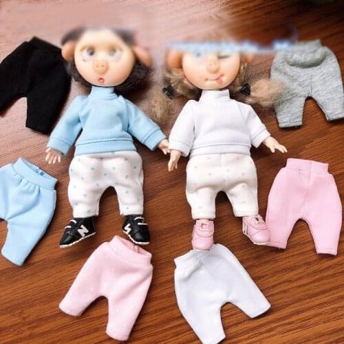 Ob11 baby clothes pants haren pants beautiful knot pig 1/12 bjd doll clothes pants doll accessories birthday present