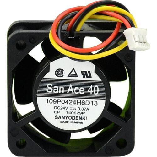 109P0424H6D13 24V 0.07A San Ace40 40 * 20MM Fan for Fanuc equipment