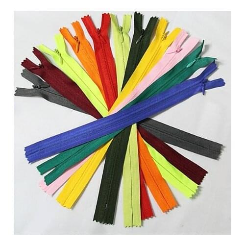 Sewing supplies Invisible zipper 25cm clothing cushion invisible zipper dark zipper skirt back skirt invisible zipper