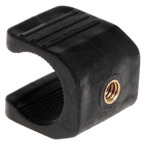 Fishing Light Clip U Shaped Rod Clips Pole Clamp Plastic Holder Tackle Outdoor Night Fishing Accessories Universal For Flashligh