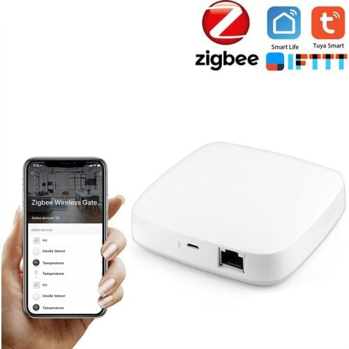 Tuya Zigbee 3.0 Wired Gateway Hub Smart Home Device Support add APP Gateway Smart Light Control ZigBee