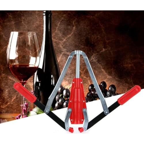 Manual Wine Stopper Machine Portable Double Lever Cork Stopper Tools Wine Bottle Vacuum Sealing Mechanical for Red Wine Making